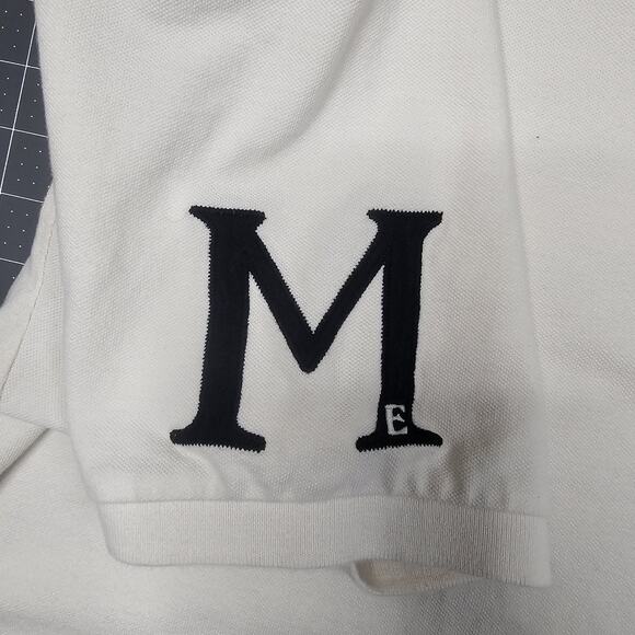 Marc Ecko Polo Shirt XXXL 3XL Cut Sew Skull Scissors Y2K Streetwear Barbour - Picture 4 of 12